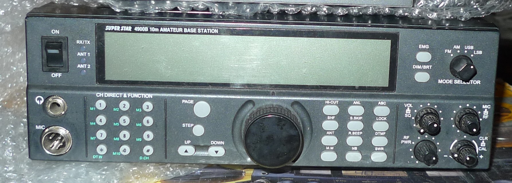 superstar 4900b base radio